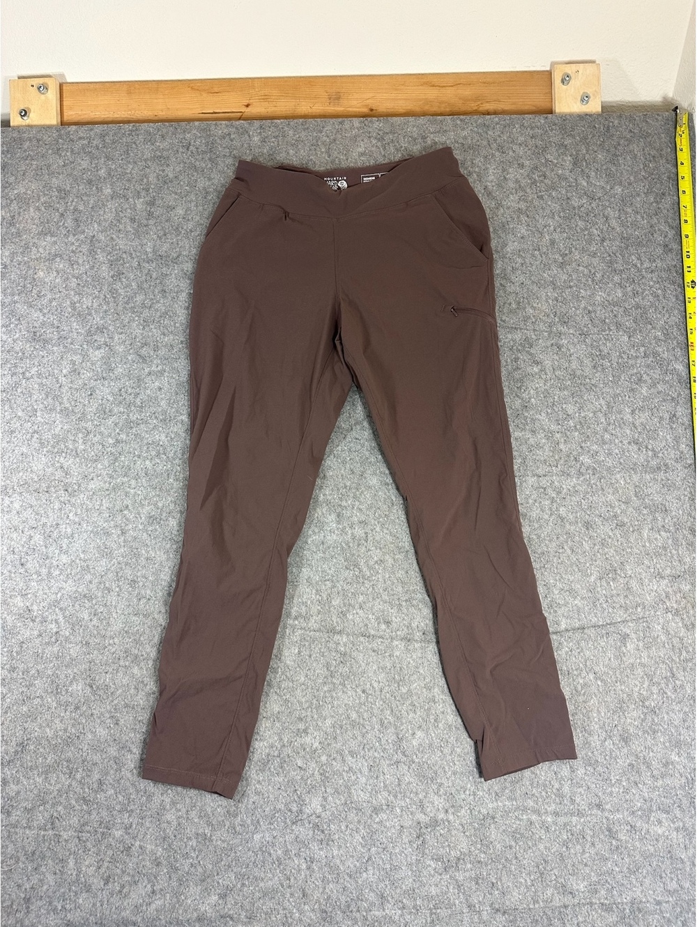 Mountain hardwear brown leggings womens size Small